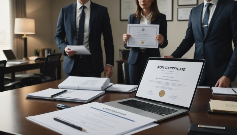 certificat de non gage