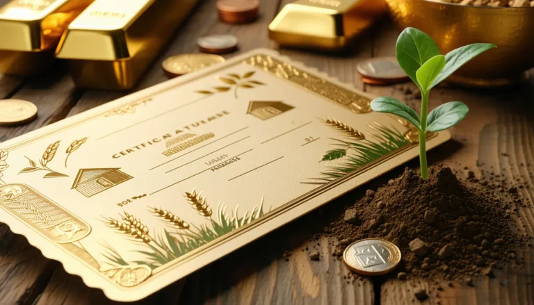 Livret Gold : l’or‑papier qui ancre votre capital dans l’agro‑résilience