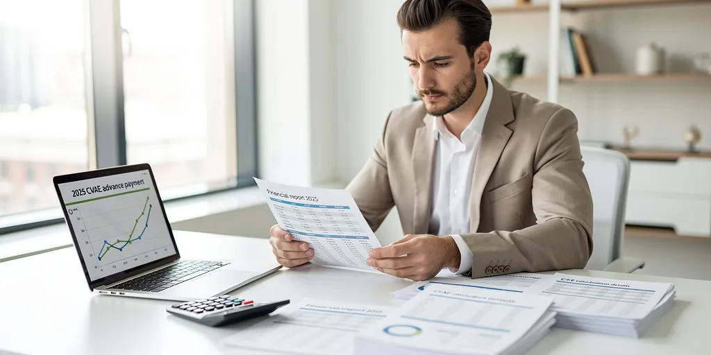 calcul acompte cvae 2025