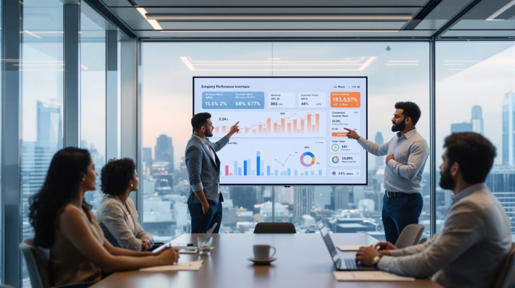 tableau de bord d une entreprise