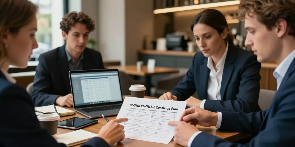 comment créer une conciergerie