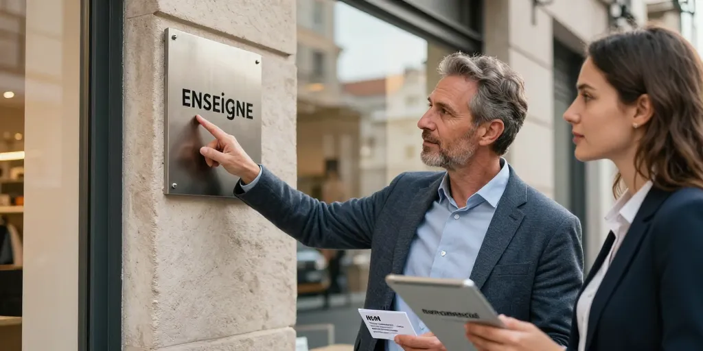 nom commercial enseigne