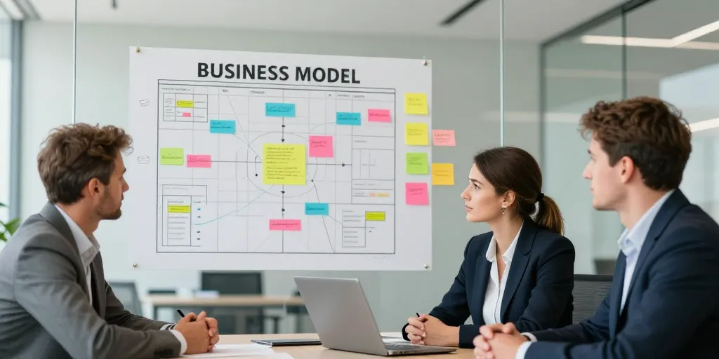 exemple business model canvas