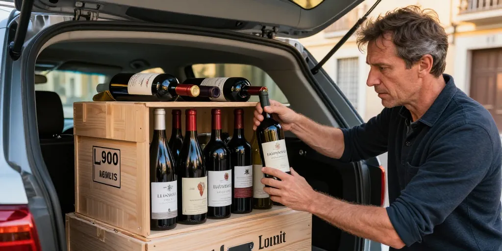 transport du vin