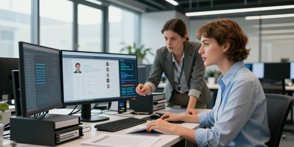 automatisation gestion agence intérim